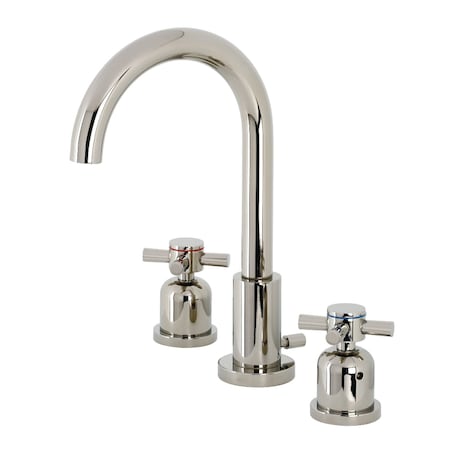 Fauceture FSC8929DX Concord Widespread Bathroom Faucet, Polished Nickel FSC8929DX